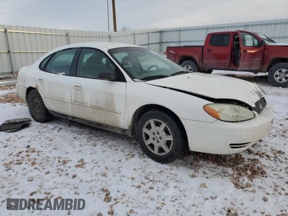 2006 Ford Taurus SE with VIN 1FAFP532X6A262312, listed as a Copart auction lot 43876355 with 88,176 mi miles and Clean Title. Bid and sale history available at DreamBid. Image 4.