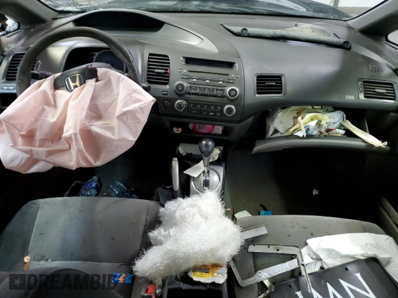 2008 Honda Civic LX with VIN 2HGFA16528H522525, listed as a Copart auction lot 47411135 with Not Provided miles and Non Repairable. Bid and sale history available at DreamBid. Image 8.