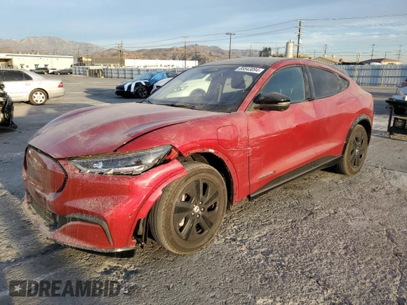 2022 Ford Mustang Mach-E California Route 1 with VIN 3FMTK2SU2NMA58453, listed as a Copart auction lot 85543094 with 36,143 mi miles and Salvage title. Bid and sale history available at DreamBid. Image 1.