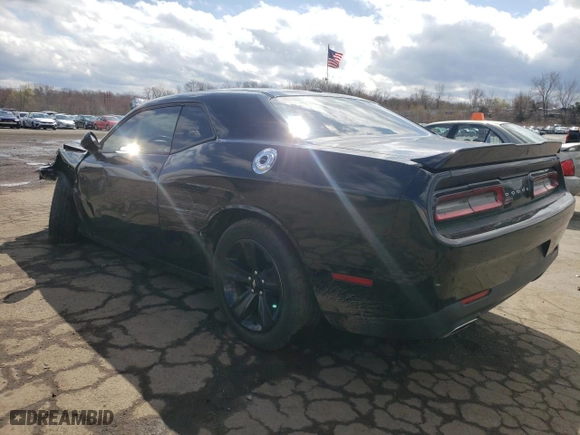 2021 Dodge Challenger SXT with VIN 2C3CDZAG6MH542453, listed as a Copart auction lot 52225485 with 52,452 mi miles and Salvage Title. Bid and sale history available at carsss.com. Image 2.