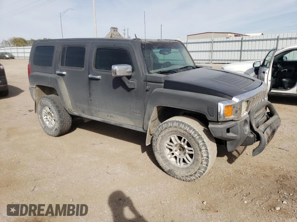 2006 Hummer H3 with VIN 5GTDN136168241481, listed as a Copart auction lot 72968914 with 207,162 mi miles and Salvage Title. Bid and sale history available at carsss.com. Image 4.