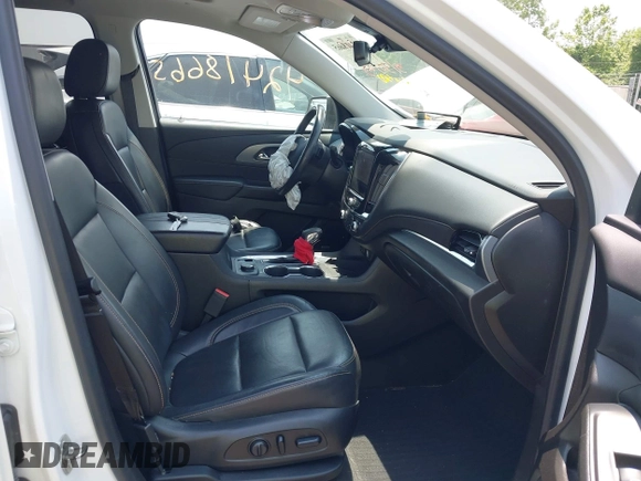 2021 Chevrolet Traverse Premier with VIN 1GNERKKW9MJ224531, listed as a IAAI auction lot 42418665 with 49,188 mi miles and . Bid and sale history available at DreamBid. Image 5.