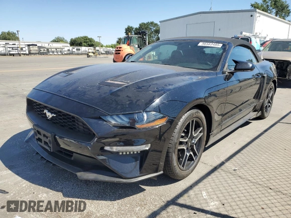 2019 Ford Mustang EcoBoost с VIN 1FATP8UH8K5150165, выставлен на аукционе Copart как лот 56583485 с пробегом 116 294 миль миль и Списание • Salvage title. История ставок и продаж доступна на DreamBid. Изображение 1.