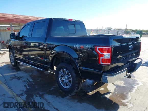 2019 Ford F-150 XL with VIN 1FTEW1E55KFB03252, listed as a IAAI auction lot 41264427 with 39,882 mi miles. Bid and sale history available at carsss.com. Image 3.
