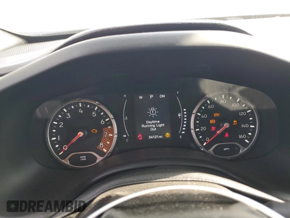2020 Jeep Renegade Latitude with VIN ZACNJABB5LPL90354, listed as a Copart auction lot 64023815 with 54,121 mi miles and Salvage title. Bid and sale history available at DreamBid. Image 9.