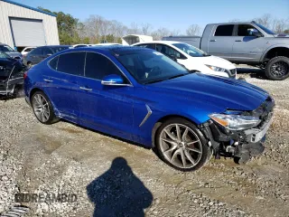 2021 Genesis G70 2.0T z VIN KMTG44LA2MU072235, wystawiony jako Copart lot #40438474 z przebiegiem 43 735 mil mil oraz . Historia ofert i sprzedaży dostępna na DreamBid. Obrazek 4.