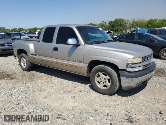 2002 Chevrolet Silverado 1500 LT with VIN 2GCEC19T421415183, listed as a Copart auction lot 53103265 with 209,449 mi miles and Salvage Title. Bid and sale history available at DreamBid. Image 4.