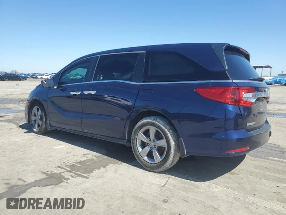2019 Honda Odyssey EX-L with VIN 5FNRL6H71KB136550, listed as a Copart auction lot 48069595 with Not Provided miles and Salvage Title. Bid and sale history available at DreamBid. Image 2.