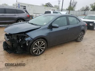 2019 Toyota Corolla L with VIN 2T1BURHE8KC217435, listed as a Copart auction lot 52002915 with 146,201 mi miles and Salvage title. Bid and sale history available at DreamBid. Image 1.