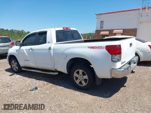 2007 Toyota Tundra SR5 with VIN 5TBRT54167S453554, listed as a IAAI auction lot 42037965 with 307,246 mi miles and . Bid and sale history available at DreamBid. Image 14.