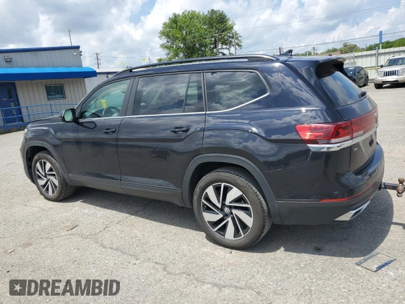2024 Volkswagen Atlas SE with VIN 1V2JR2CA7RC500676, listed as a Copart auction lot 54150255 with 36,551 mi miles and Salvage title. Bid and sale history available at DreamBid. Image 2.