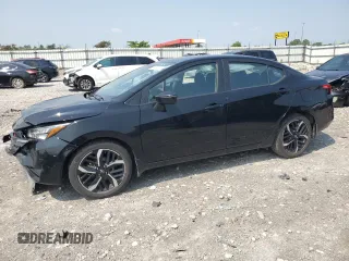 2024 Nissan Versa SR with VIN 3N1CN8FVXRL825255, listed as a Copart auction lot 59128515 with 9,872 mi miles and Salvage title. Bid and sale history available at DreamBid. Image 1.