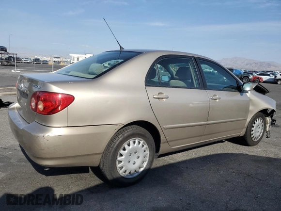 2006 Toyota Corolla CE with VIN 1NXBR32E86Z704114, listed as a Copart auction lot 62328195 with 137,465 mi miles and Salvage title. Bid and sale history available at DreamBid. Image 3.