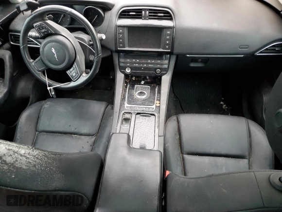 2018 Jaguar F-Pace 25t Premium with VIN SADCJ2FXXJA252400, listed as a Copart auction lot 55306745 with Not provided miles and Salvage title. Bid and sale history available at DreamBid. Image 8.