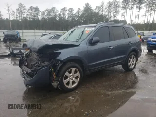 2009 Hyundai Santa Fe Limited with VIN 5NMSH13E49H233360, listed as a Copart auction lot 49958795 with 214,328 mi miles and Salvage title. Bid and sale history available at DreamBid. Image 1.