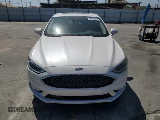 2017 Ford Fusion Titanium with VIN 3FA6P0SU8HR229470, listed as a Copart auction lot 57185625 with 97,973 mi miles and Salvage title. Bid and sale history available at DreamBid. Image 5.