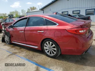 2015 Hyundai Sonata Sport with VIN 5NPE34AF4FH049589, listed as a Copart auction lot 54832855 with Not provided miles and Salvage title. Bid and sale history available at DreamBid. Image 2.