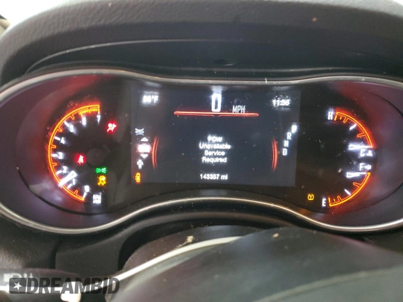 2018 Dodge Durango Citadel Anodized Platinum with VIN 1C4SDJET4JC101127, listed as a Copart auction lot 62551585 with 143,357 mi miles and Salvage title. Bid and sale history available at DreamBid. Image 9.