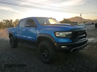 2021 Ram 1500 TRX with VIN 1C6SRFU98MN757772, listed as a Copart auction lot 75884594 with 27,250 mi miles and Salvage Title. Bid and sale history available at carsss.com. Image 11.