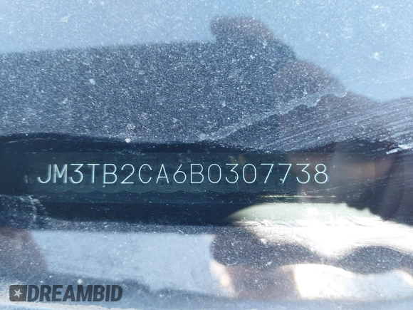 2011 Mazda CX-9 Touring with VIN JM3TB2CA6B0307738, listed as a IAAI auction lot 41681021 with 180,975 mi miles and . Bid and sale history available at carsss.com. Image 9.