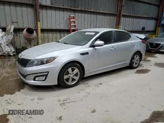 2015 Kia Optima LX with VIN 5XXGM4A70FG381720, listed as a Copart auction lot 50753425 with 161,752 mi miles and Salvage Title. Bid and sale history available at carsss.com. Image 1.