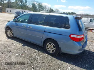 2007 Honda Odyssey EX-L with VIN 5FNRL38777B031517, listed as a IAAI auction lot 41850635 with 287,941 mi miles. Bid and sale history available at carsss.com. Image 3.