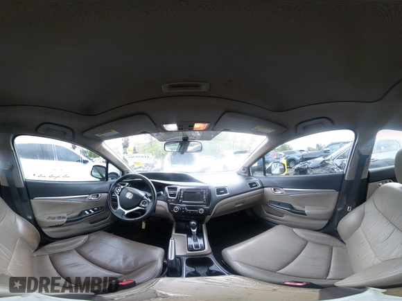 2013 Honda Civic EX-L with VIN 19XFB2F98DE200045, listed as a IAAI auction lot 41975301 with 183,433 mi miles and . Bid and sale history available at DreamBid. Image 18.