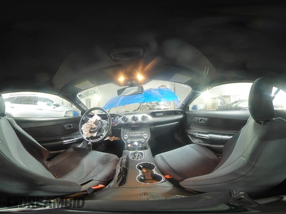 2017 Ford Mustang V6 with VIN 1FATP8EM2H5228637, listed as a Copart auction lot 43769155 with 29,259 mi miles and Salvage Title. Bid and sale history available at carsss.com. Image 14.