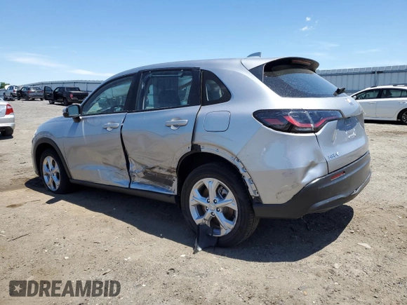 2023 Honda HR-V LX with VIN 3CZRZ2H3XPM746951, listed as a Copart auction lot 57582525 with 30,088 mi miles and Salvage title. Bid and sale history available at DreamBid. Image 2.