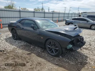 2019 Dodge Challenger R/T Scat Pack z VIN 2C3CDZFJ9KH750103, wystawiony jako Copart lot #56277845 z przebiegiem 58 018 mil mil oraz Szkoda całkowita • Salvage title. Historia ofert i sprzedaży dostępna na DreamBid. Obrazek 4.