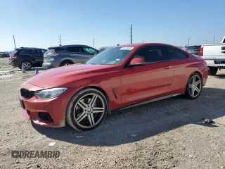 2015 BMW 4 Series 435i with VIN WBA3R1C53FK193111, listed as a Copart auction lot 43290685 with 114,213 mi miles and Salvage Title. Bid and sale history available at carsss.com. Image 1.