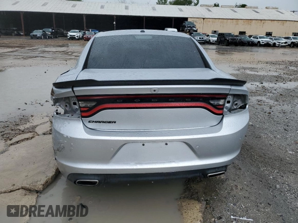 2020 Dodge Charger SXT with VIN 2C3CDXBG3LH207930, listed as a Copart auction lot 53951115 with 92,468 mi miles and Salvage Title. Bid and sale history available at carsss.com. Image 6.
