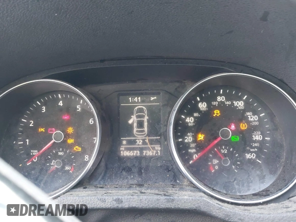 2016 Volkswagen Passat SE с VIN 1VWBT7A34GC017777, выставлен на аукционе IAAI как лот 41541838 с пробегом 106 673 миль миль и . История ставок и продаж доступна на DreamBid. Изображение 16.