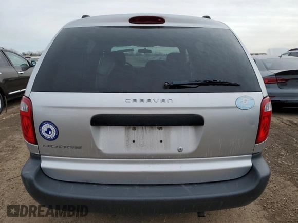 2006 Dodge Caravan SE z VIN 1D4GP25R06B648211, wystawiony jako Copart lot #43266645 z przebiegiem 98 754 mil mil oraz Szkoda całkowita • Salvage title. Historia ofert i sprzedaży dostępna na DreamBid. Obrazek 6.