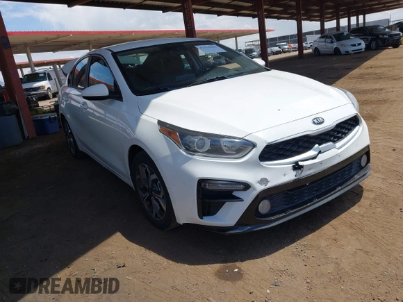 2020 Kia Forte LXS z VIN 3KPF24ADXLE152263, wystawiony jako IAAI lot #42218444 z przebiegiem 88 828 mil mil oraz . Historia ofert i sprzedaży dostępna na DreamBid. Obrazek 1.