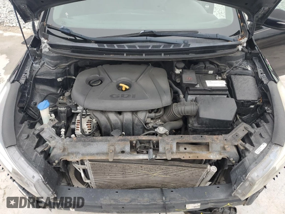 2017 Kia Forte LX with VIN KNAFK5A80H5699440, listed as a Copart auction lot 46067035 with 75,434 mi miles and Salvage Title. Bid and sale history available at carsss.com. Image 11.