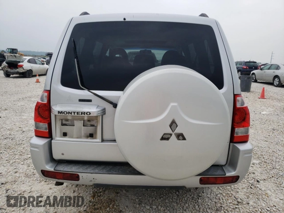2003 Mitsubishi Montero LTD with VIN JA4NW51S53J043646, listed as a Copart auction lot 57050704 with 214,720 mi miles and Clean Title. Bid and sale history available at carsss.com. Image 6.