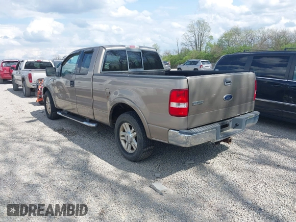 2004 Ford F-150 XL with VIN 1FTPX12584NA58780, listed as a IAAI auction lot 42123687 with 160,672 mi miles. Bid and sale history available at carsss.com. Image 3.