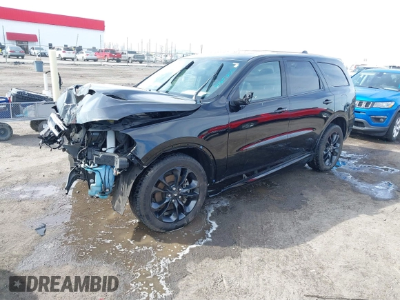 2022 Dodge Durango R/T with VIN 1C4SDJCT0NC133162, listed as a IAAI auction lot 41651237 with 96,208 mi miles and . Bid and sale history available at DreamBid. Image 19.