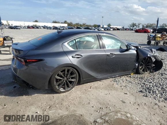 2024 Lexus IS 300 z VIN JTHBA1D2XR5131457, wystawiony jako Copart lot #47825855 z przebiegiem 17 118 mil mil oraz Nie do naprawy • Non repairable. Historia ofert i sprzedaży dostępna na DreamBid. Obrazek 3.