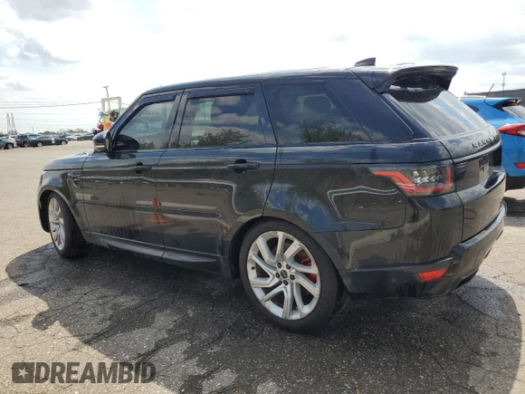 2018 Land Rover Range Rover Sport with VIN SALWR2RE5JA198279, listed as a Copart auction lot 54755795 with 88,060 mi miles and Clean Title. Bid and sale history available at DreamBid. Image 2.