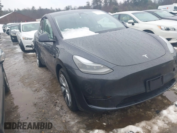 2024 Tesla Model Y Long Range with VIN 7SAYGDEE3RA239499, listed as a IAAI auction lot 41632887 with Not Provided miles. Bid and sale history available at carsss.com. Image 1.