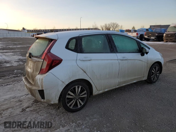 2015 Honda Fit EX-L with VIN 3HGGK5H83FM740309, listed as a Copart auction lot 42980665 with 118,188 mi miles and Salvage Title. Bid and sale history available at carsss.com. Image 3.