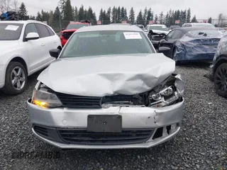 2011 Volkswagen Jetta Sedan S with VIN 3VW2K7AJ8BM363162, listed as a IAAI auction lot 41253390 with 153,014 mi miles. Bid and sale history available at carsss.com. Image 12.
