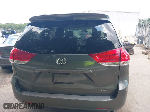 2011 Toyota Sienna LE AAS with VIN 5TDKK3DC6BS156696, listed as a IAAI auction lot 42425381 with 161,787 mi miles and . Bid and sale history available at DreamBid. Image 16.