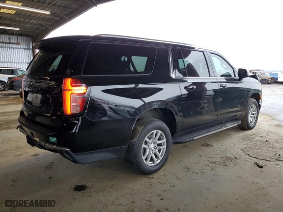 2023 Chevrolet Suburban LT with VIN 1GNSKCKDXPR174868, listed as a Copart auction lot 49145585 with NaN miles and Salvage Title. Bid and sale history available at carsss.com. Image 3.