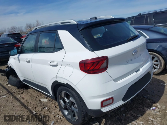 2024 Hyundai Venue SEL with VIN KMHRC8A3XRU326010, listed as a IAAI auction lot 41845065 with 2,604 mi miles and . Bid and sale history available at DreamBid. Image 3.