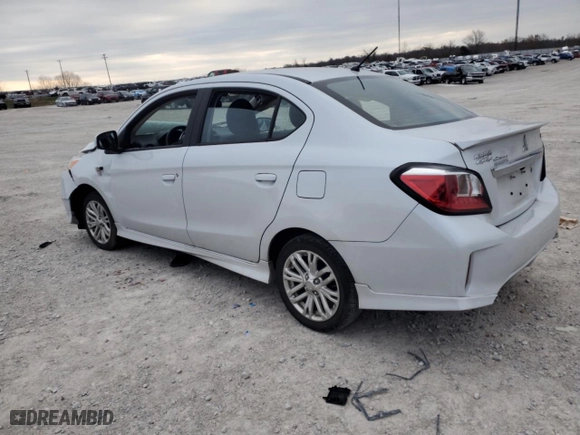 2021 Mitsubishi Mirage G4 ES with VIN ML32FUFJ2MHF04822, listed as a Copart auction lot 82906374 with 42,437 mi miles and Salvage Title. Bid and sale history available at carsss.com. Image 2.