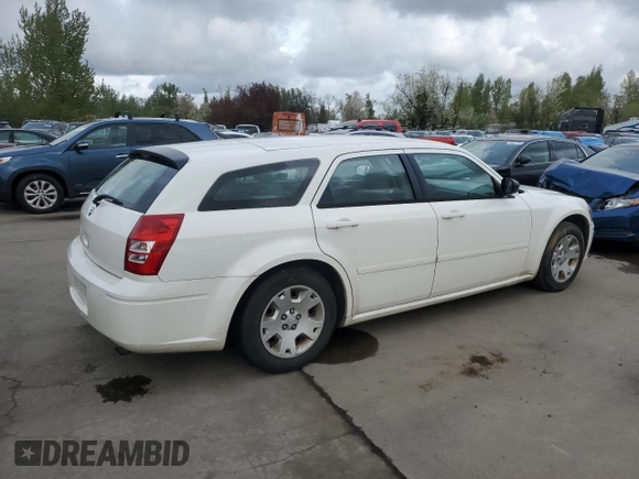 2006 Dodge Magnum z VIN 2D4FV47T86H417070, wystawiony jako Copart lot #49451354 z przebiegiem 197 929 mil mil oraz Szkoda całkowita • Salvage title. Historia ofert i sprzedaży dostępna na DreamBid. Obrazek 3.
