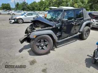 2013 Jeep Wrangler Unlimited Sport с VIN 1C4BJWDG7DL568752, выставлен на аукционе Copart как лот 63293815 с пробегом Не указан миль и Списание • Salvage title. История ставок и продаж доступна на DreamBid. Изображение 1.